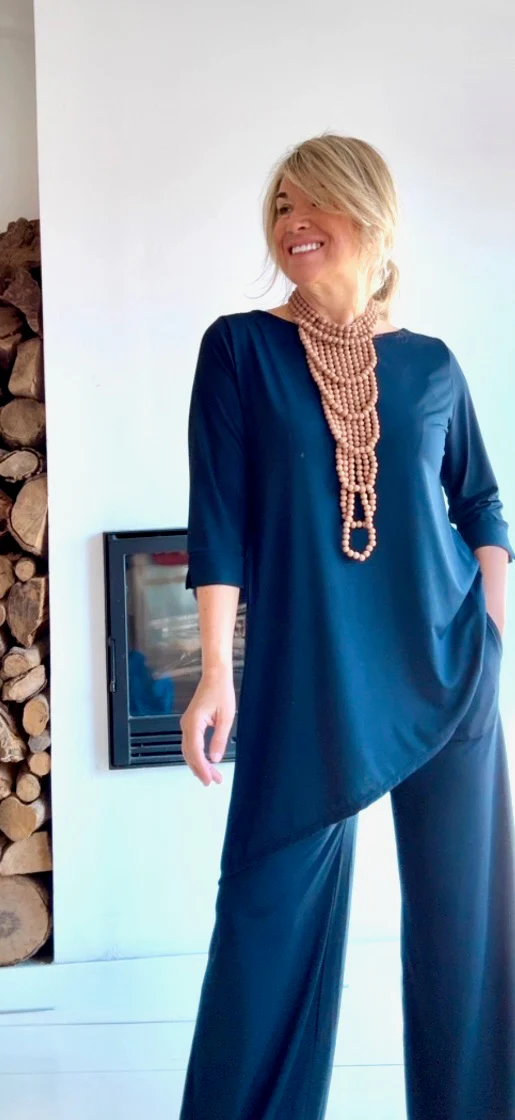 Blusa Lucía marino - Image 2