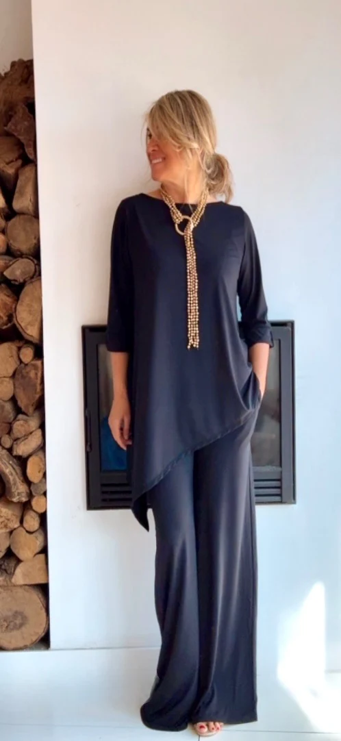 Pantalón Lucía negro - Image 3