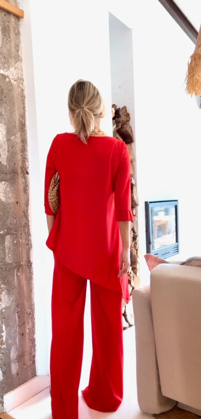 Pantalón Lucía rojo - Image 7