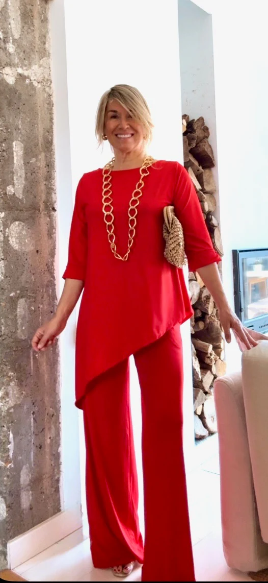 Pantalón Lucía rojo - Image 8