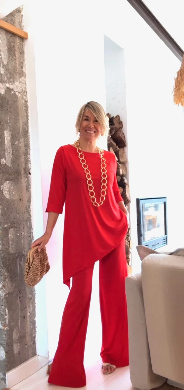 Pantalón Lucía rojo - Image 6