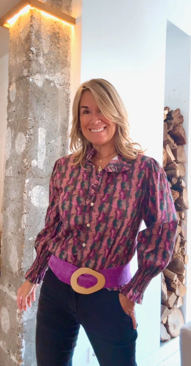 Blusa Garona morado