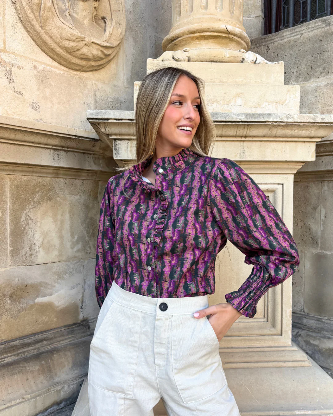 Blusa Garona morado - Image 10