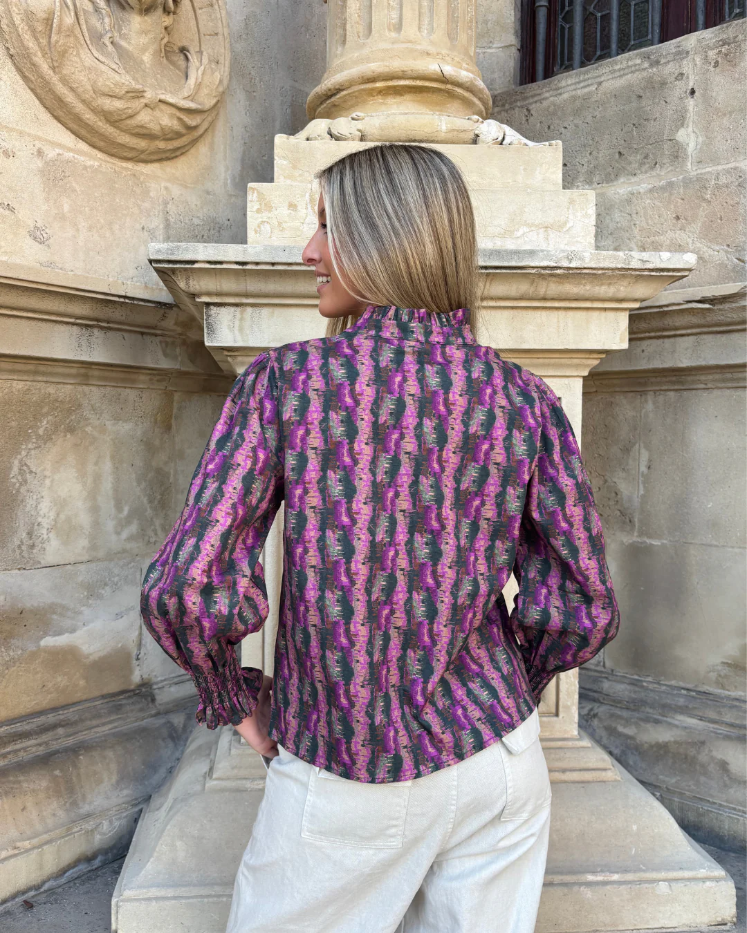 Blusa Garona morado - Image 4