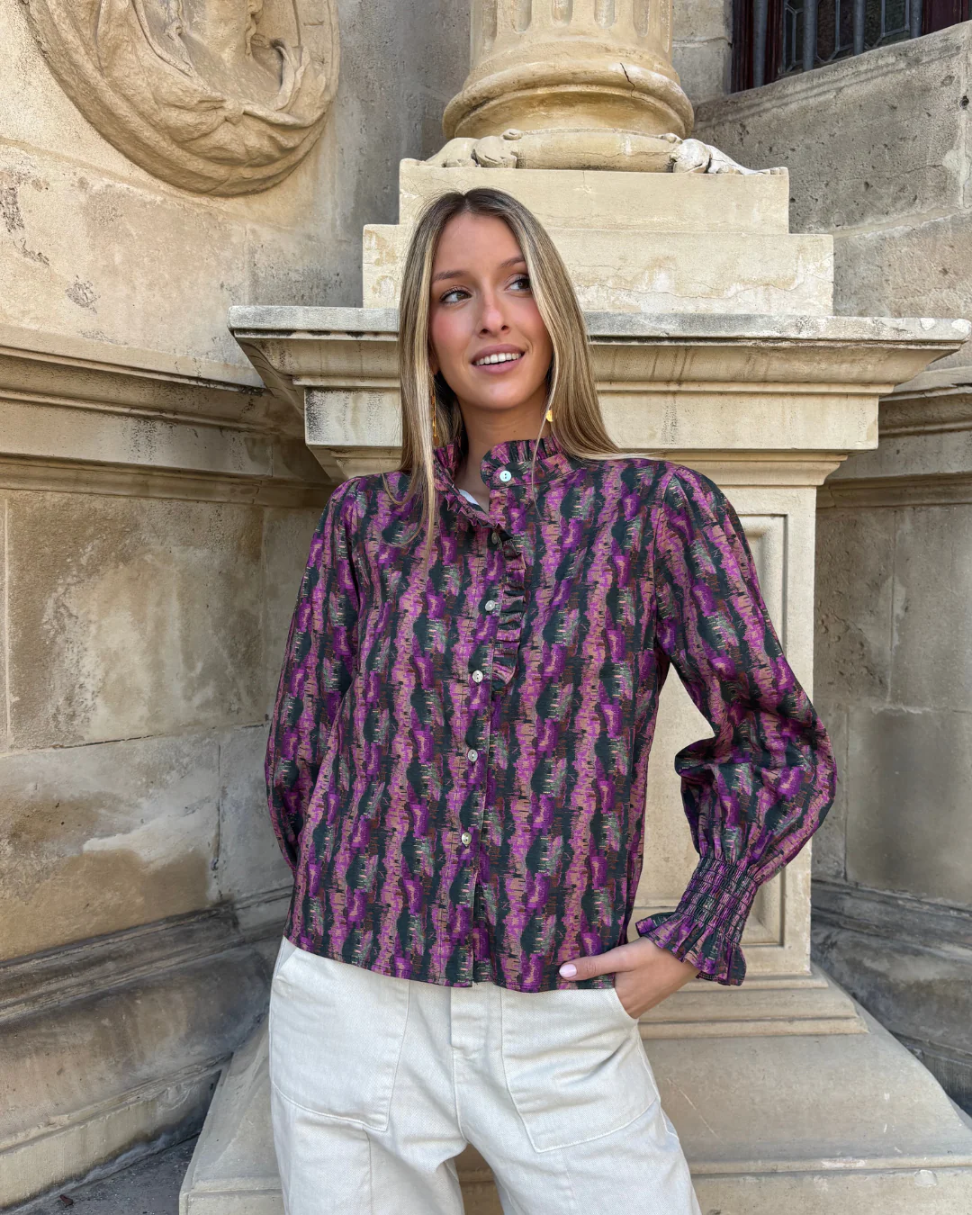 Blusa Garona morado - Image 6