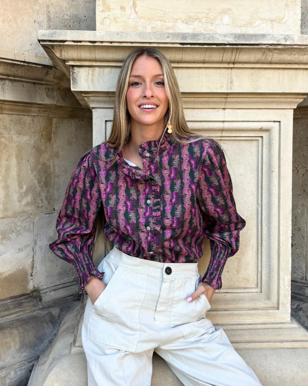 Blusa Garona morado - Image 8