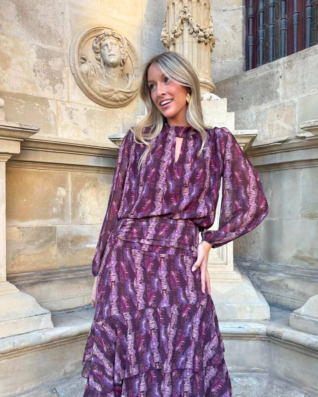Blusa Leiria morado - Image 3