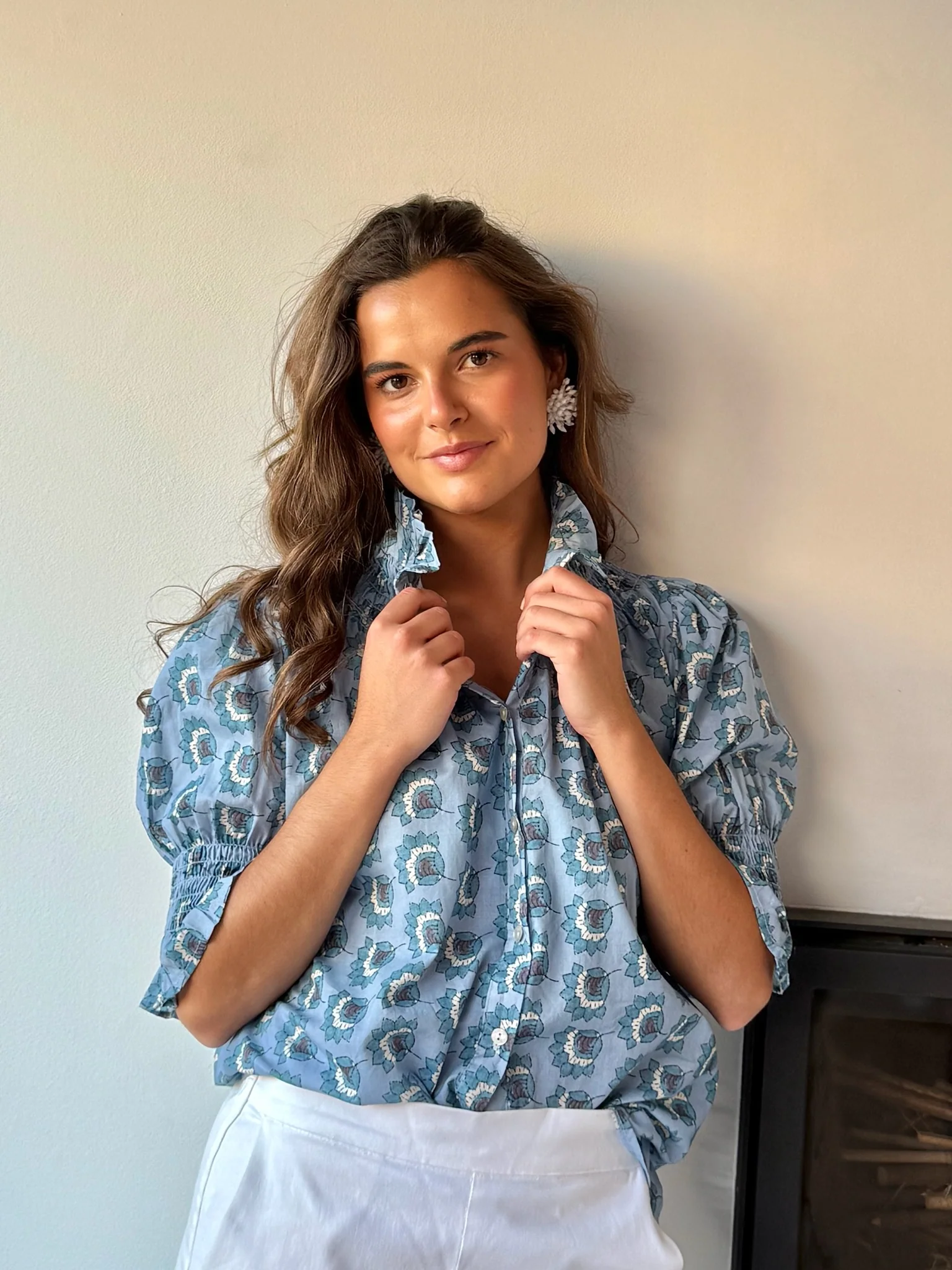 Blusa Saletta cielo - Image 3