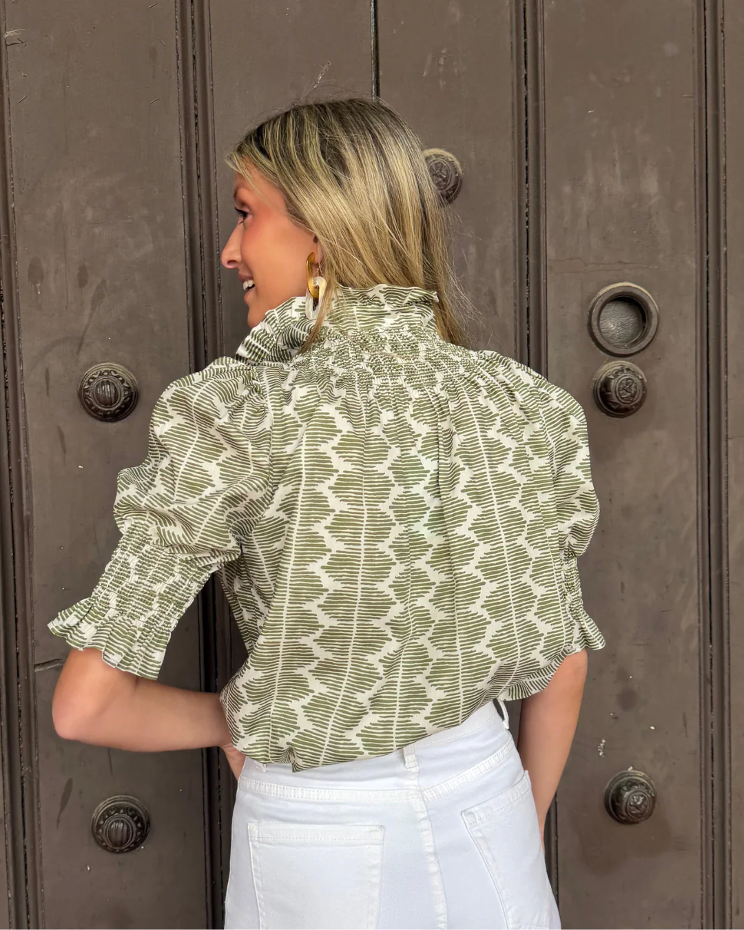 Blusa Saletta kaki - Image 3