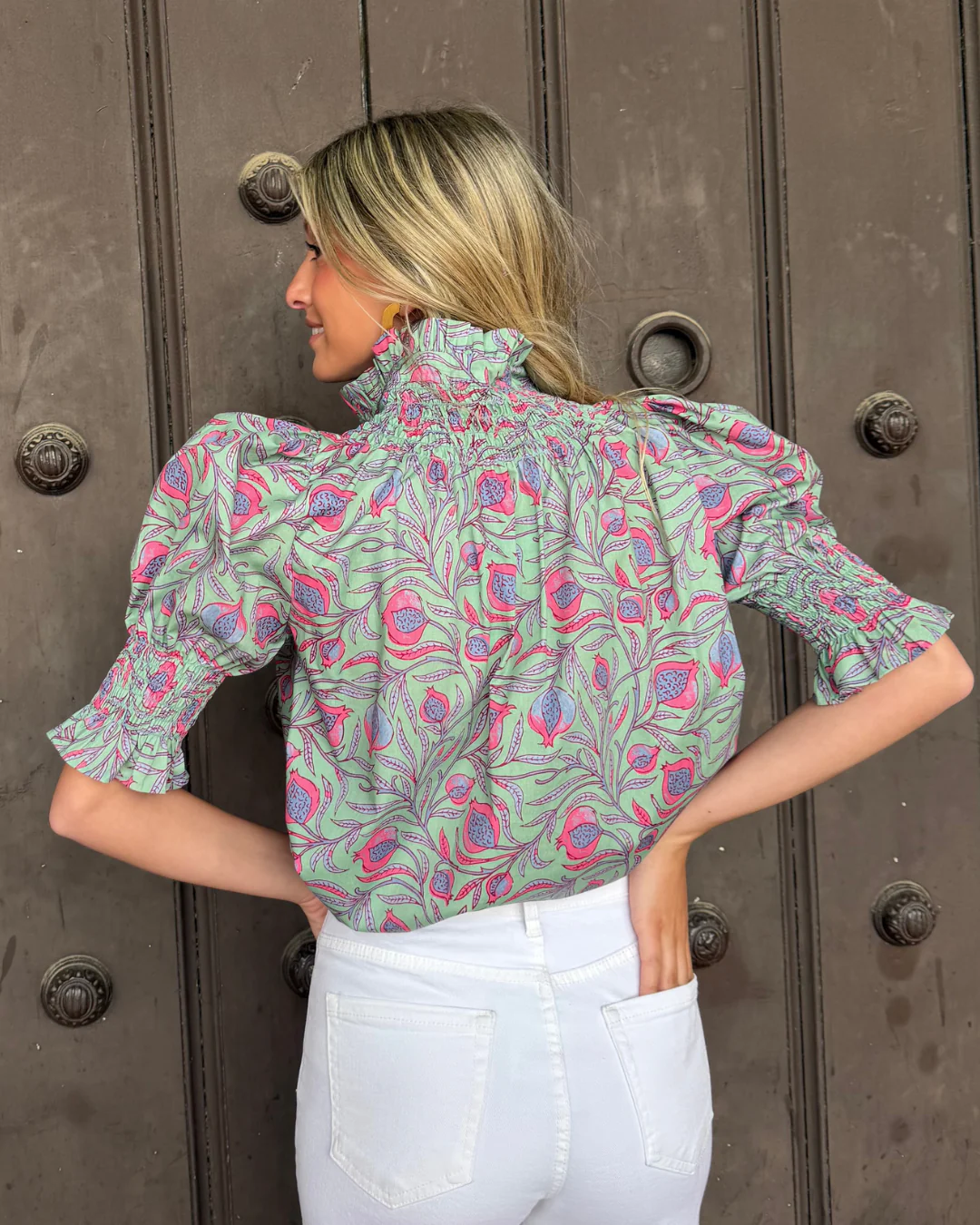 Blusa Saletta verde agua - Image 4