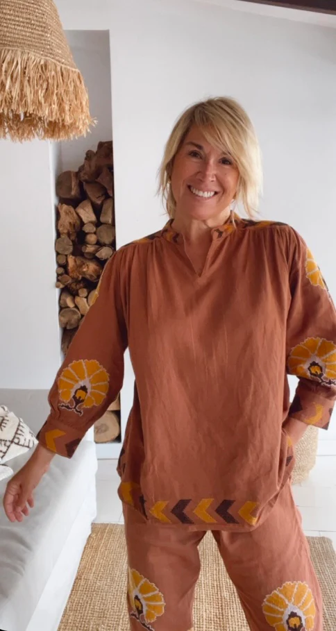 Blusa Bombay Marrón - Image 6