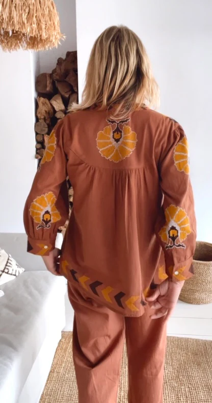 Blusa Bombay Marrón - Image 7