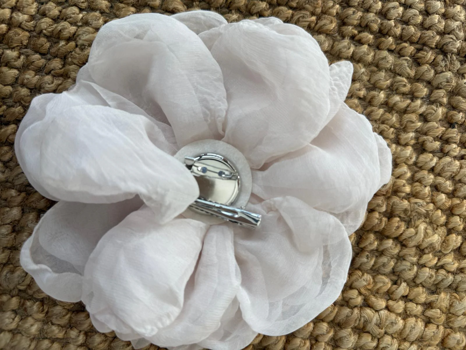 Broche flor crudo - Image 3