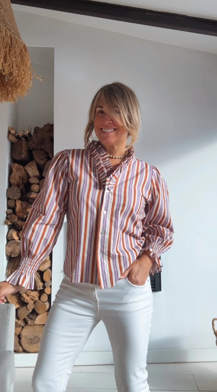 Camisa Isabella marrón - Image 10