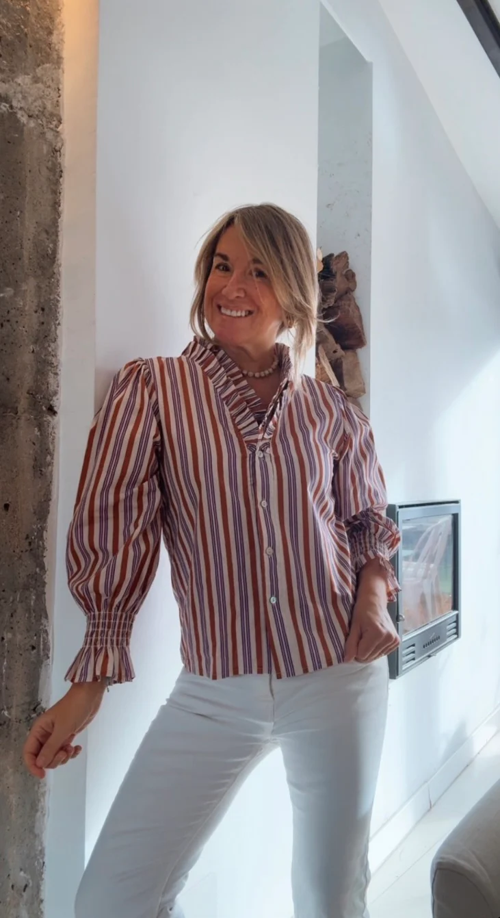 Camisa Isabella marrón - Image 11