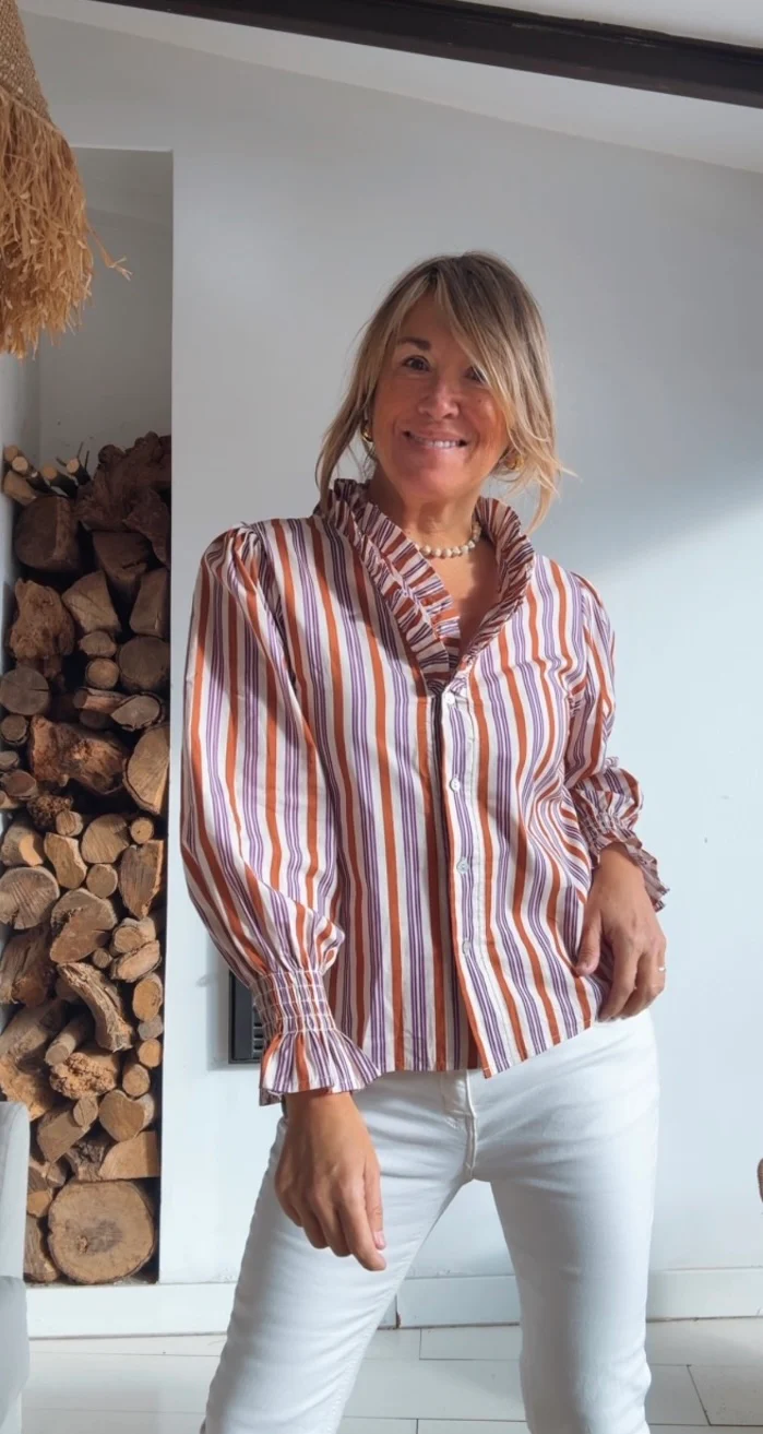 Camisa Isabella marrón - Image 4