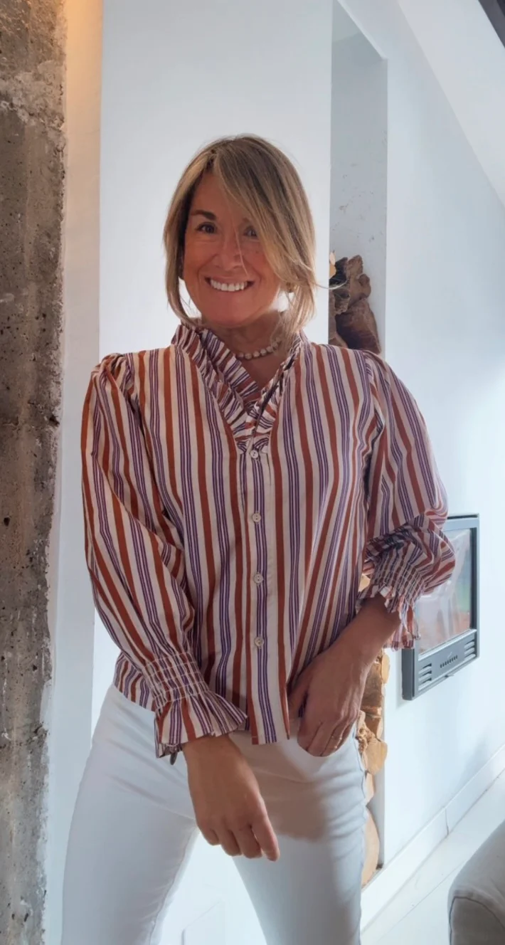 Camisa Isabella marrón - Image 5