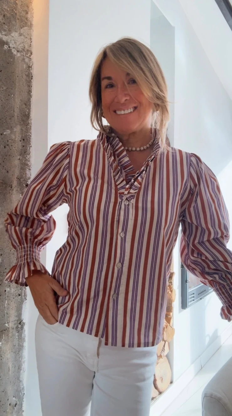 Camisa Isabella marrón - Image 6