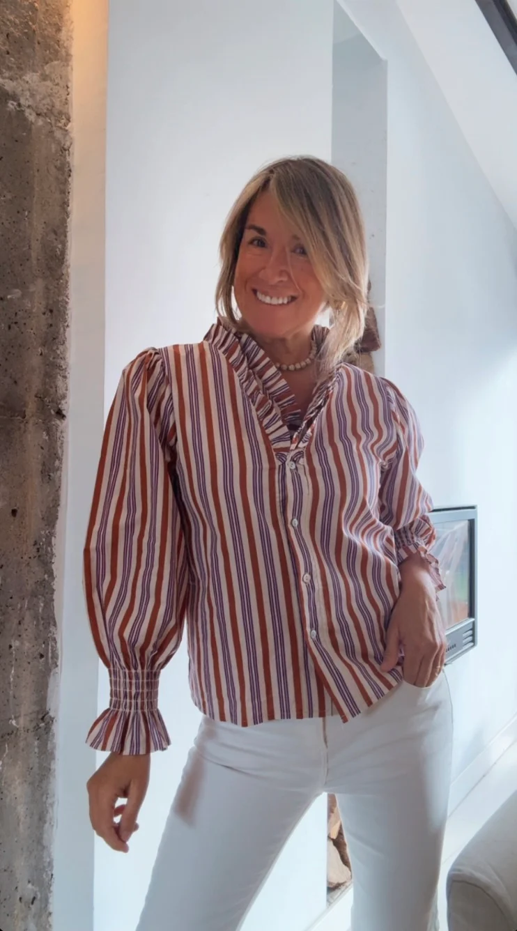 Camisa Isabella marrón - Image 7