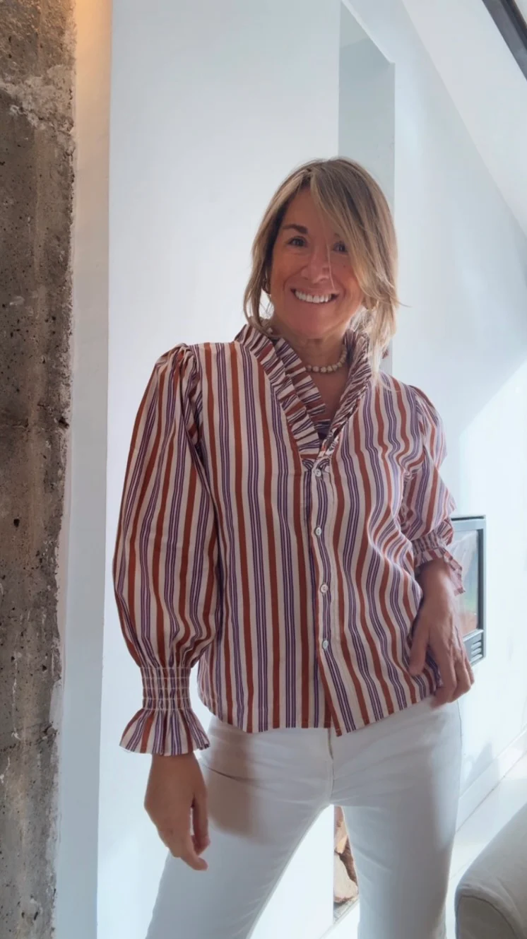 Camisa Isabella marrón - Image 9