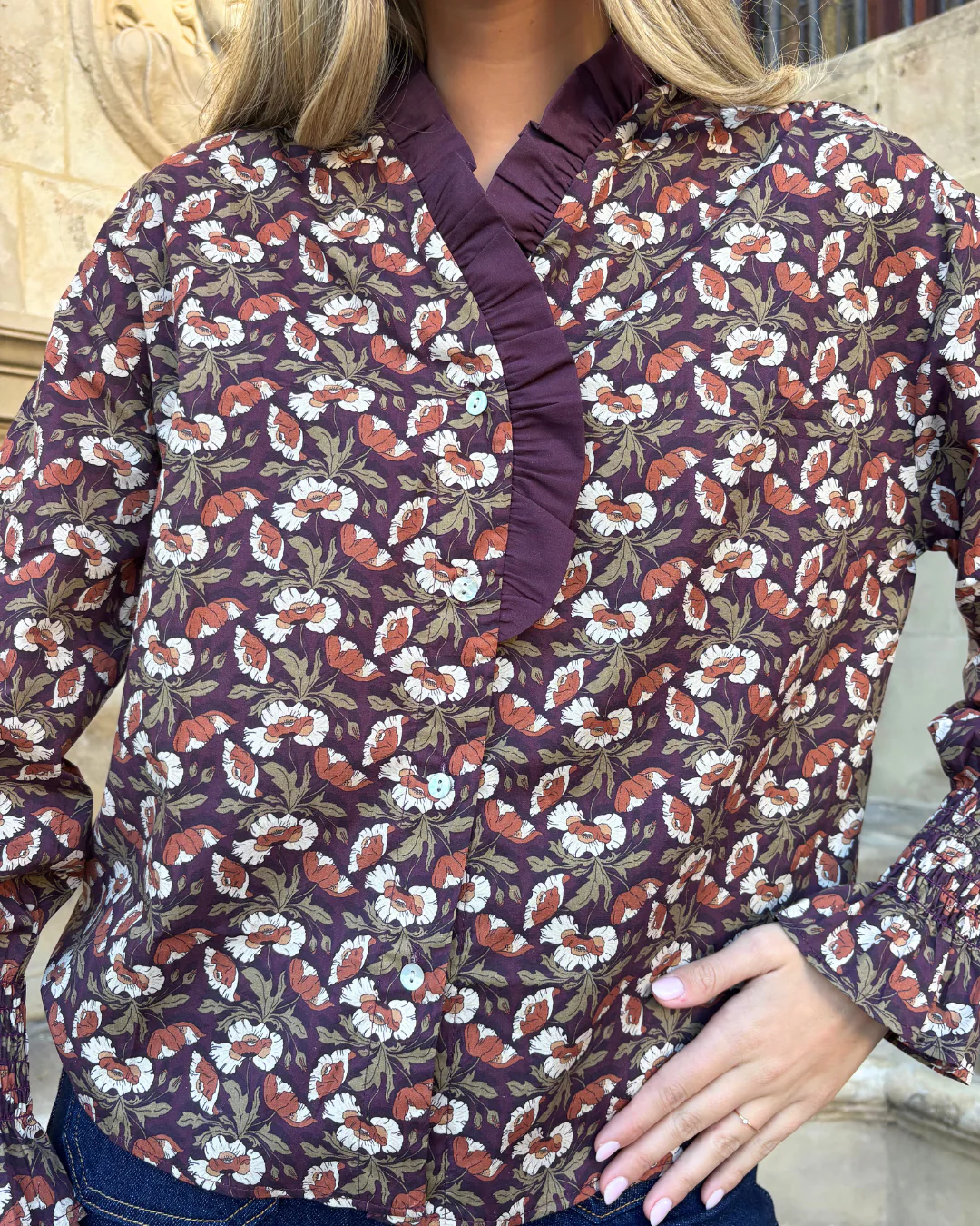 Camisa Loures morado - Image 20