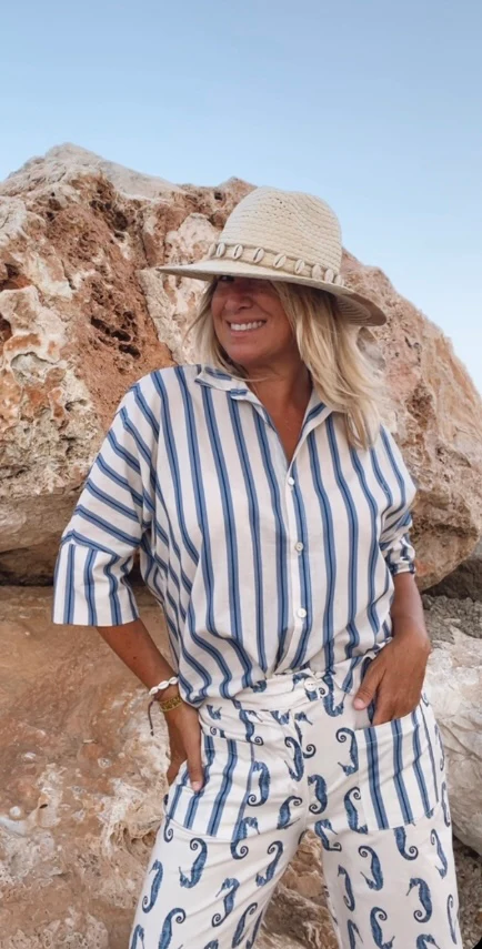 Camisa Petra azul