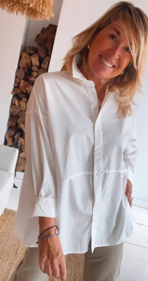 Camisa Trieste blanco