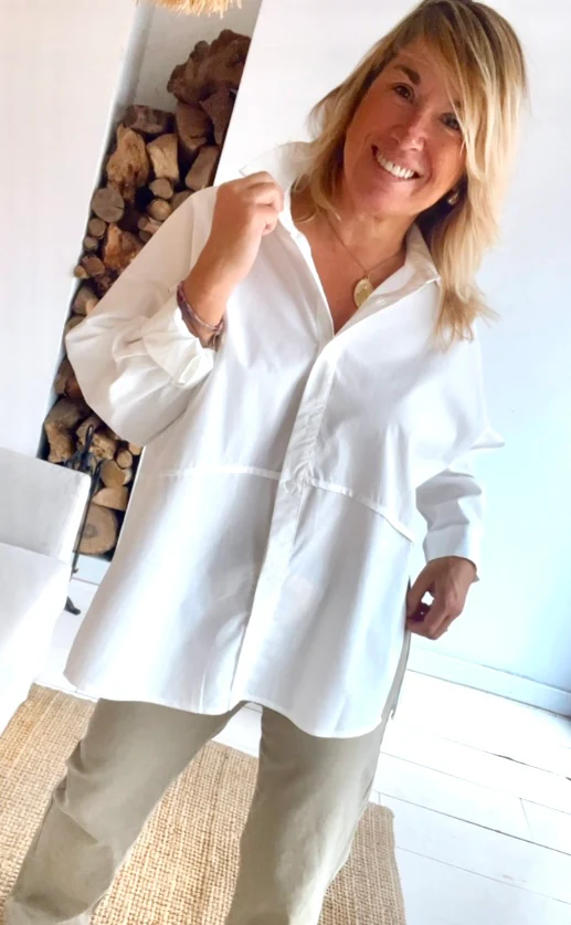Camisa Trieste blanco - Image 3
