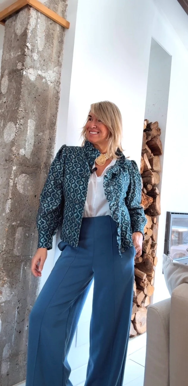 Chaqueta Adelle marino - Image 3