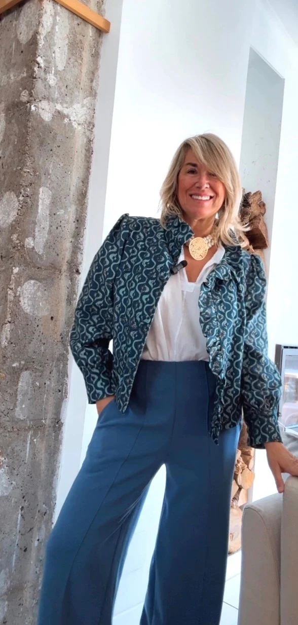 Chaqueta Adelle marino - Image 6