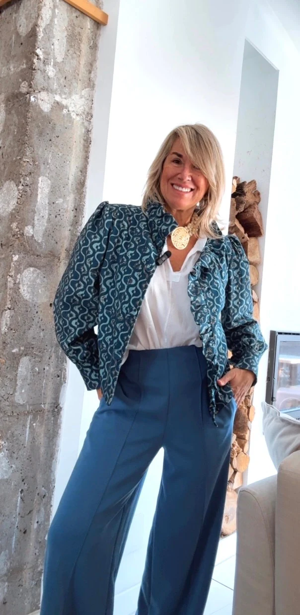 Chaqueta Adelle marino - Image 8