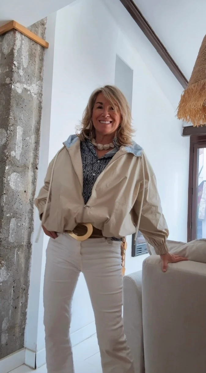 Chaqueta Alden beige - Image 4