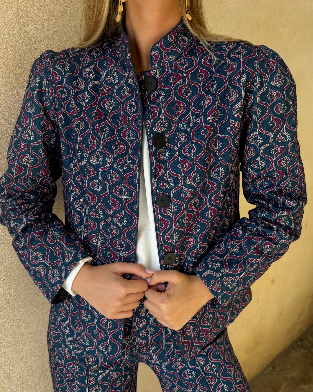 Chaqueta Marie azul - Image 6