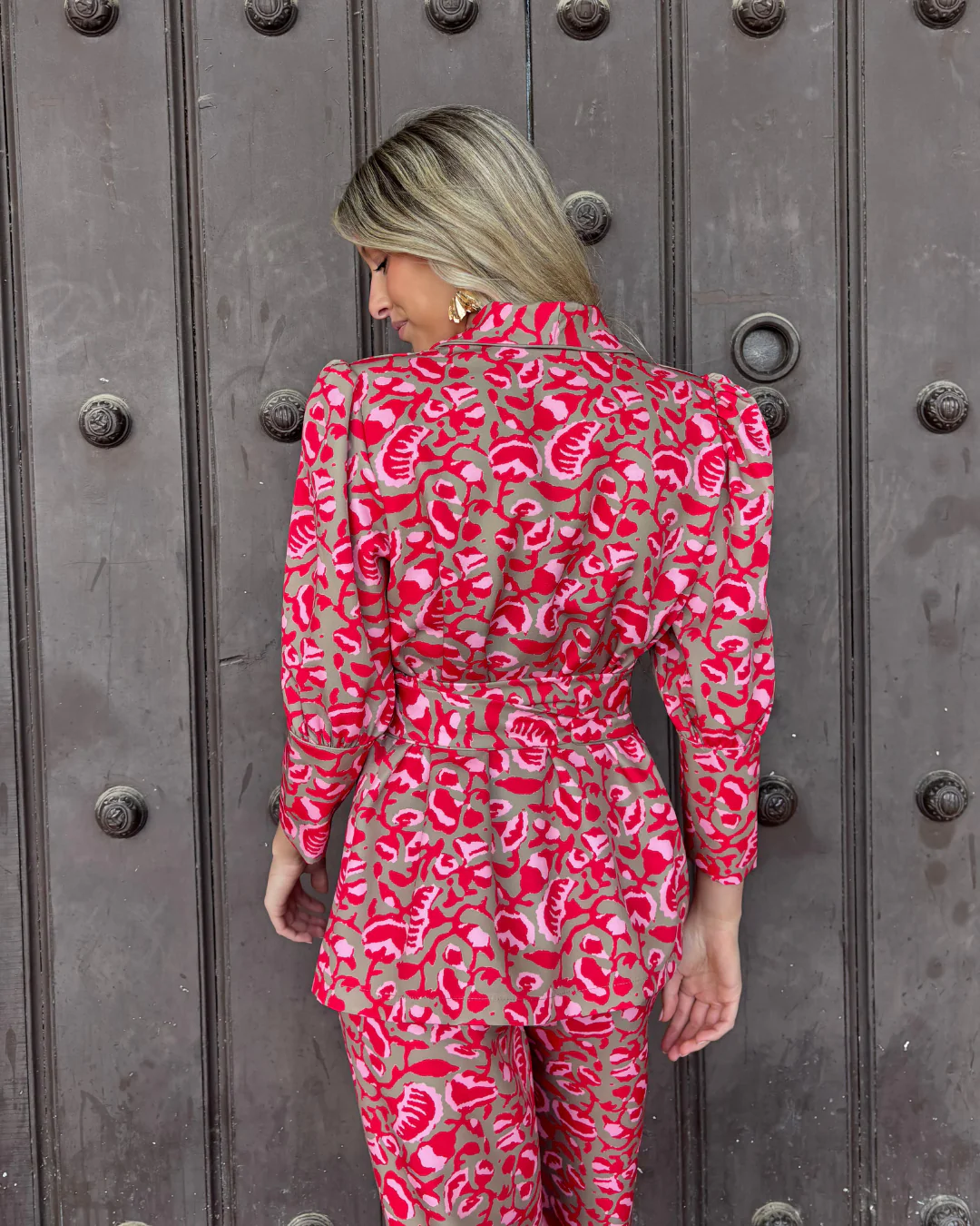 Chaqueta Lucca rosa coral - Image 8