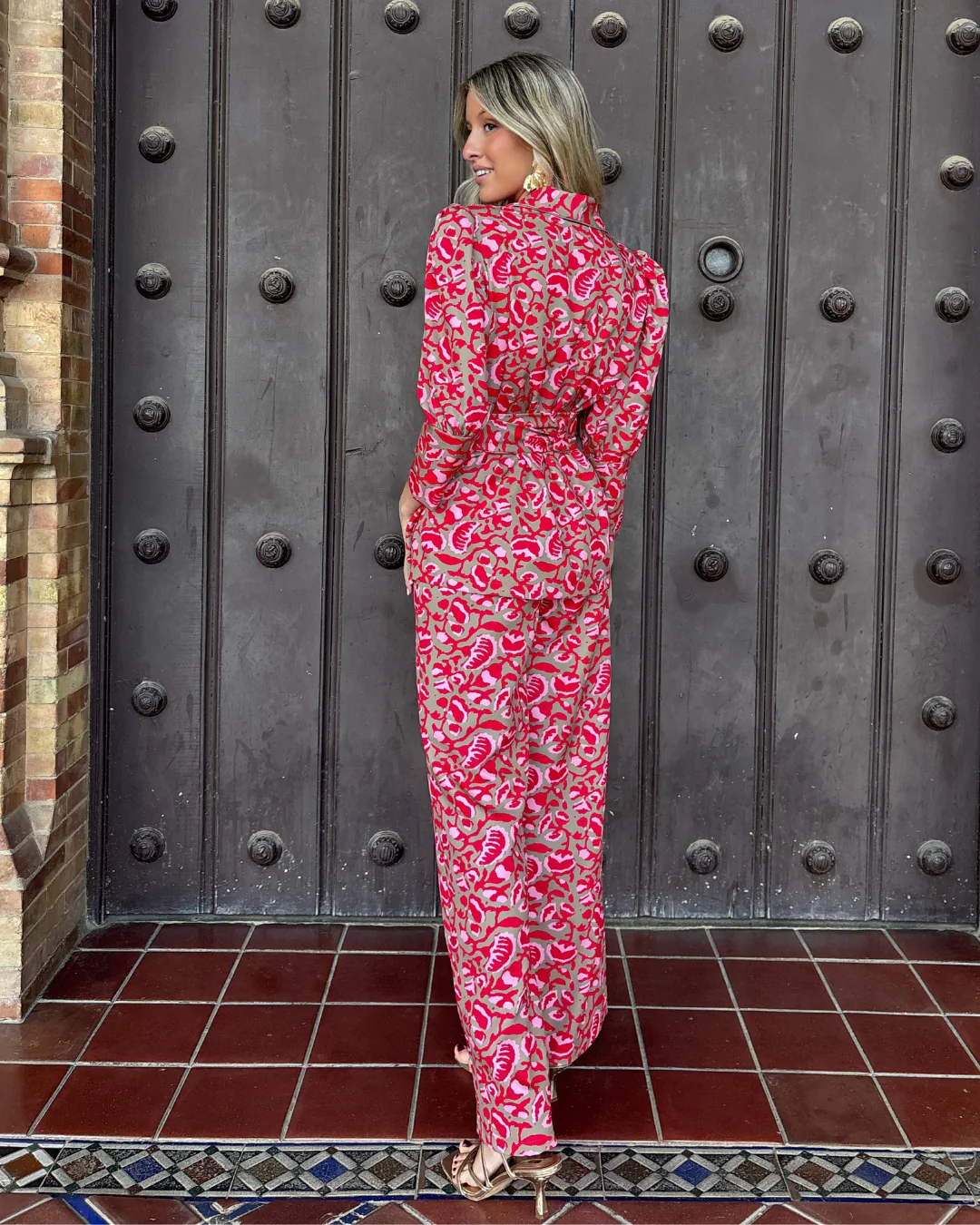 Chaqueta Lucca rosa coral - Image 9