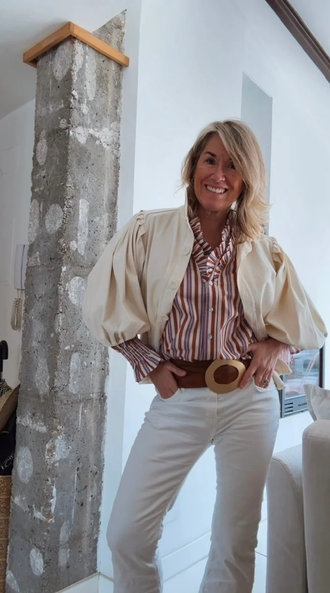 Chaqueta Maremma beige - Image 5