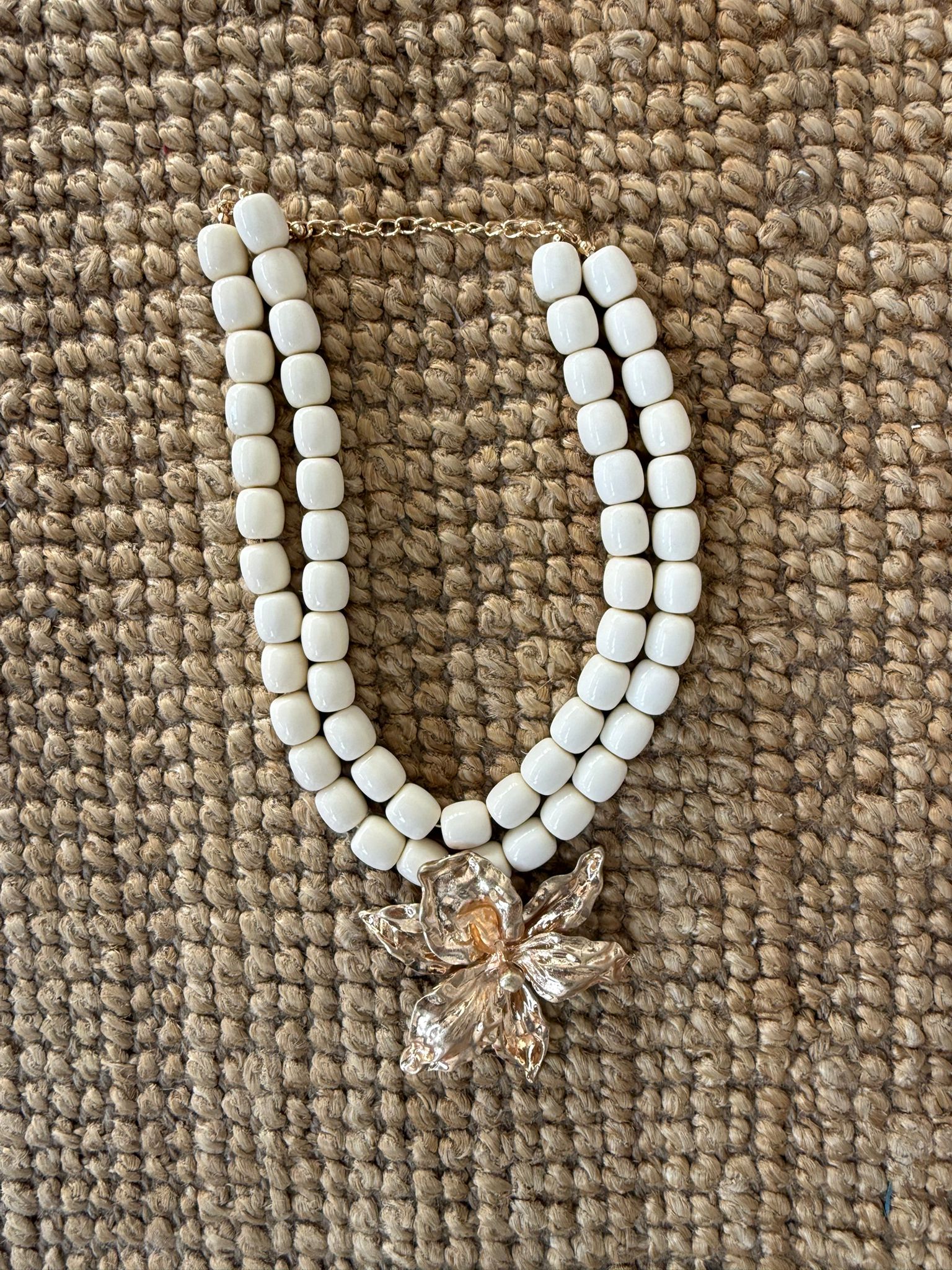 Collar Aroha beige