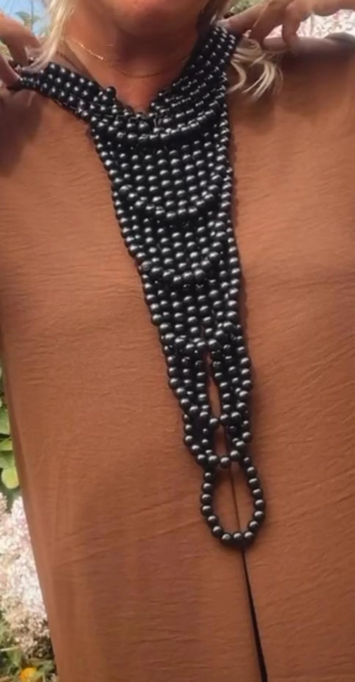 Collar jirafa negro - Image 4