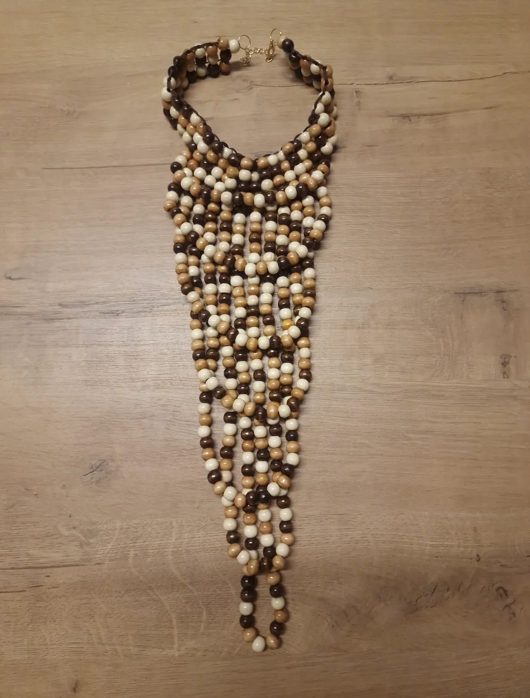 Collar Jirafa marrón multicolor