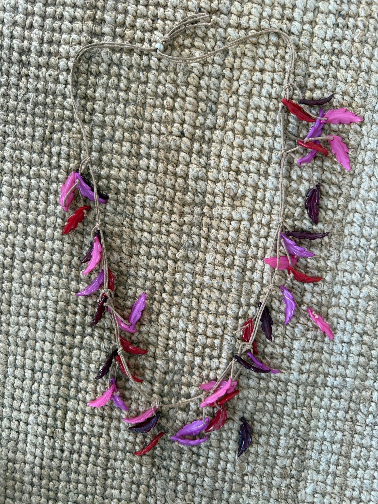 Collar Maia rosa