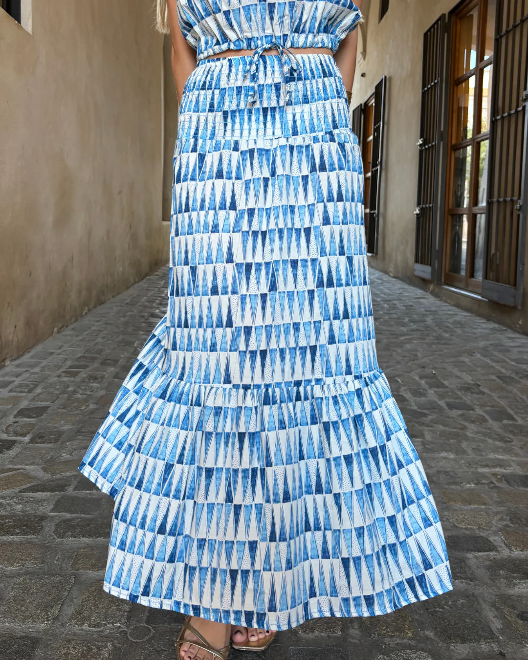 Falda Coria azul - Image 3