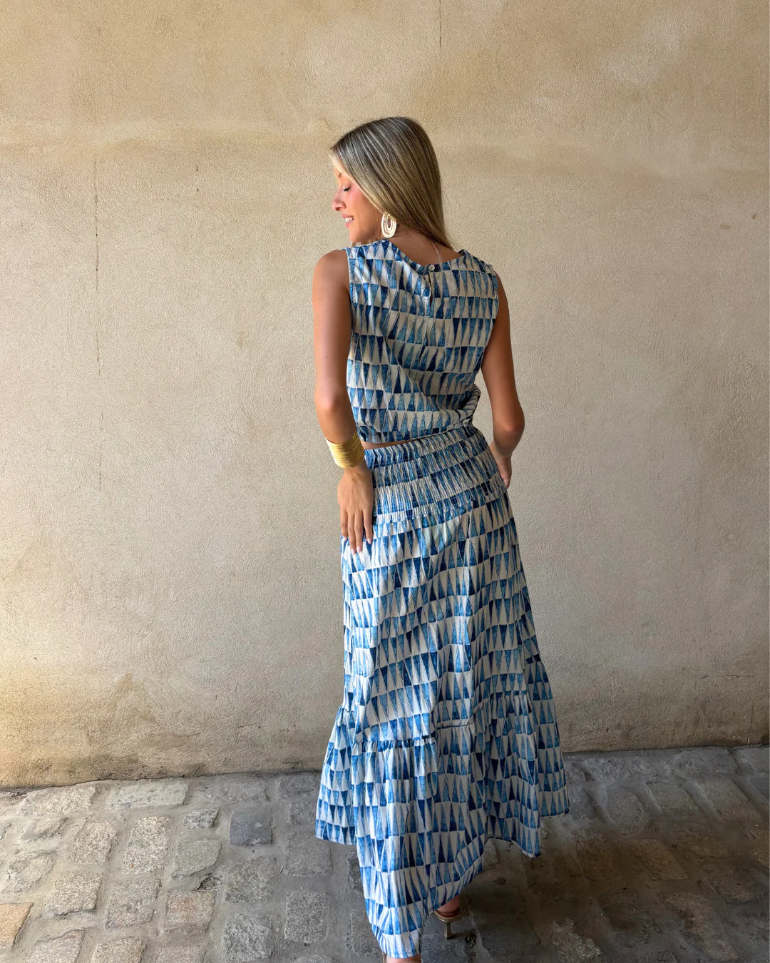 Falda Coria azul - Image 5