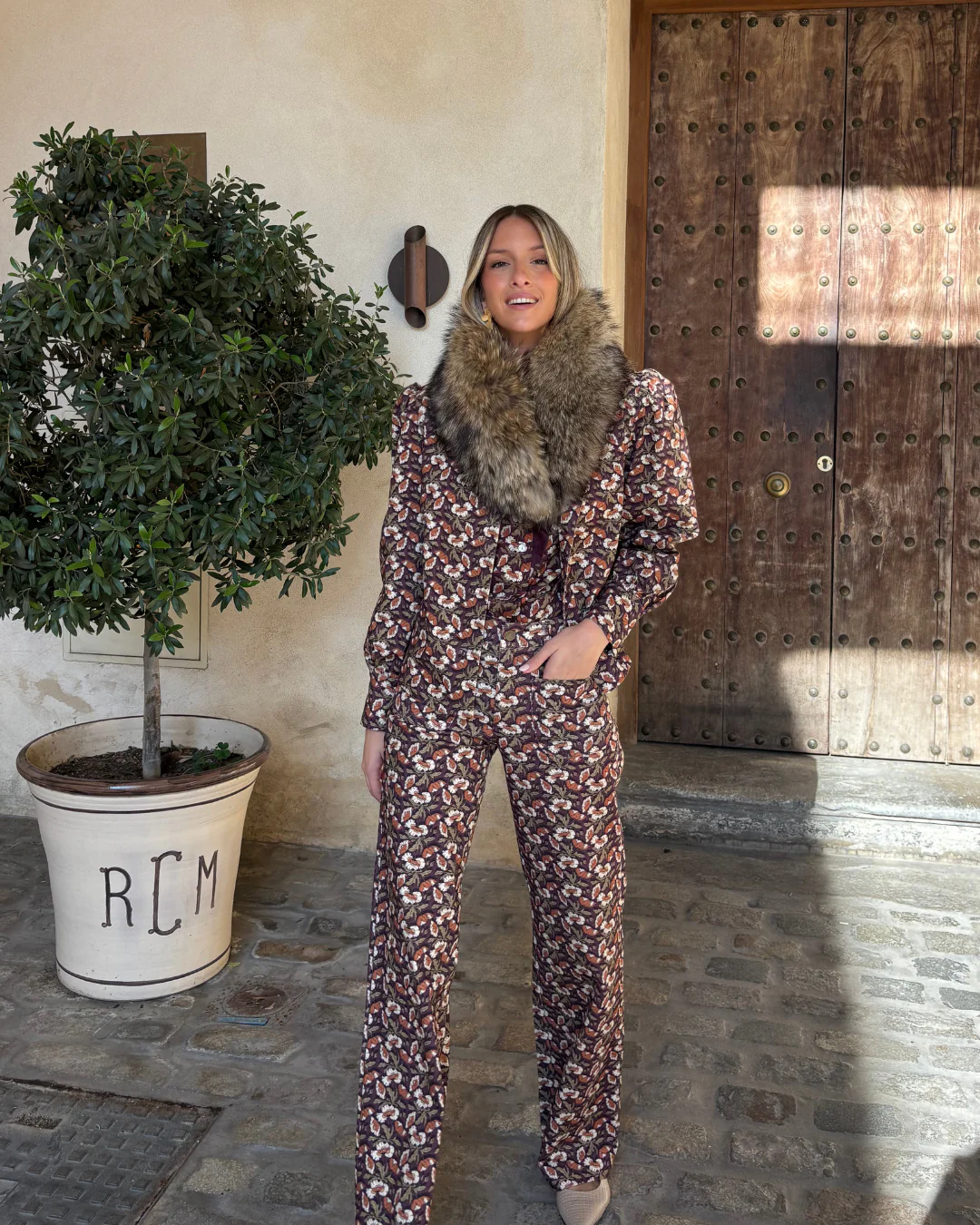 Pantalón Emilie marrón - Image 3