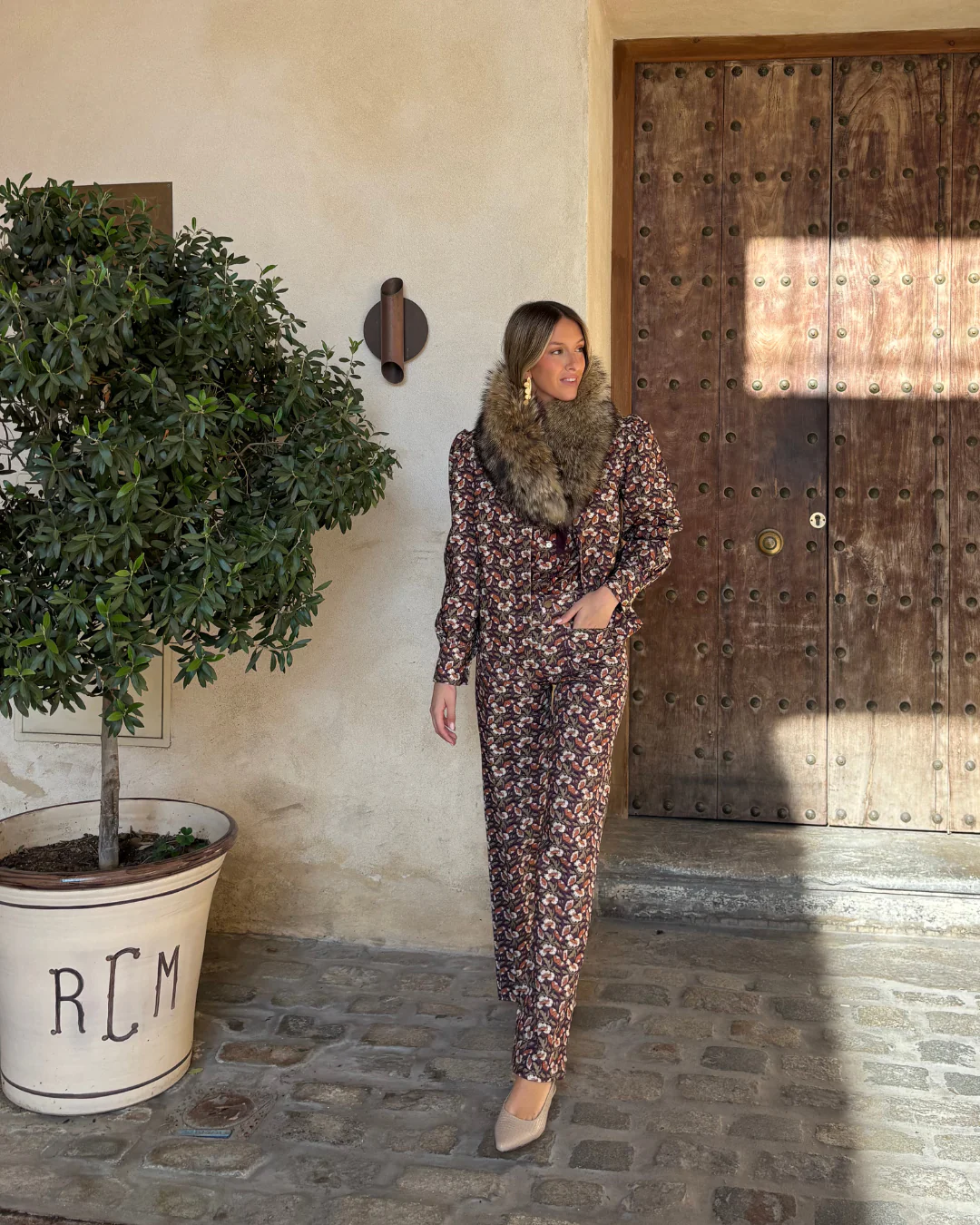 Pantalón Emilie marrón - Image 7
