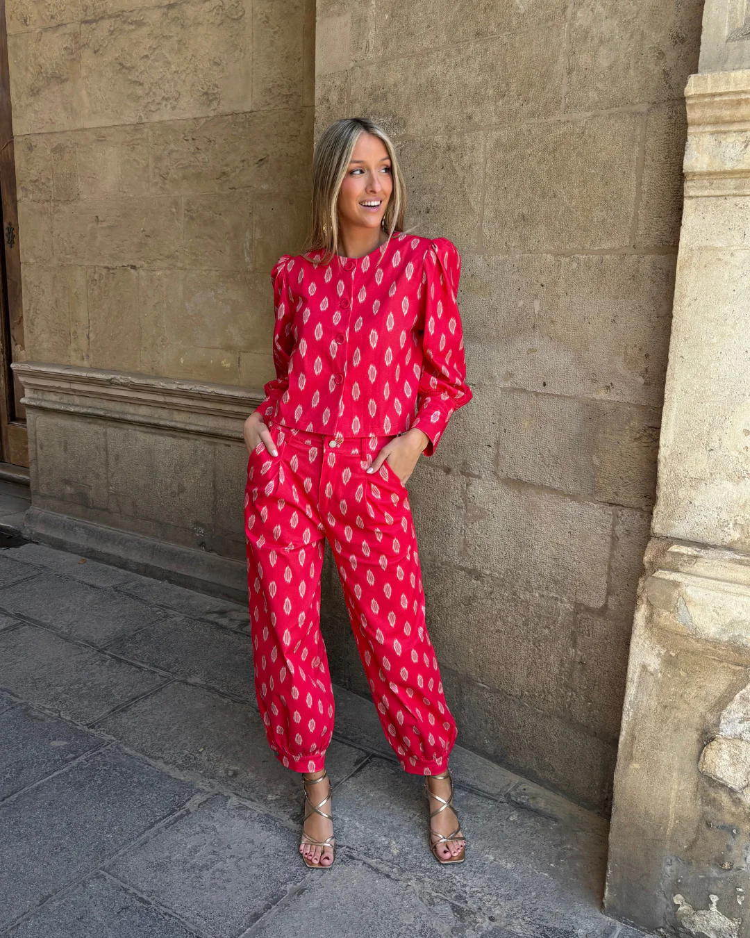 Pantalón Elba rojo - Image 2