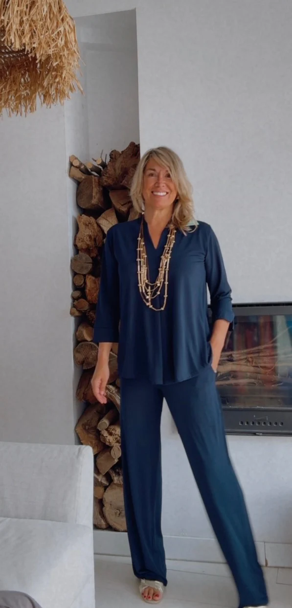 Pantalón Marta marino