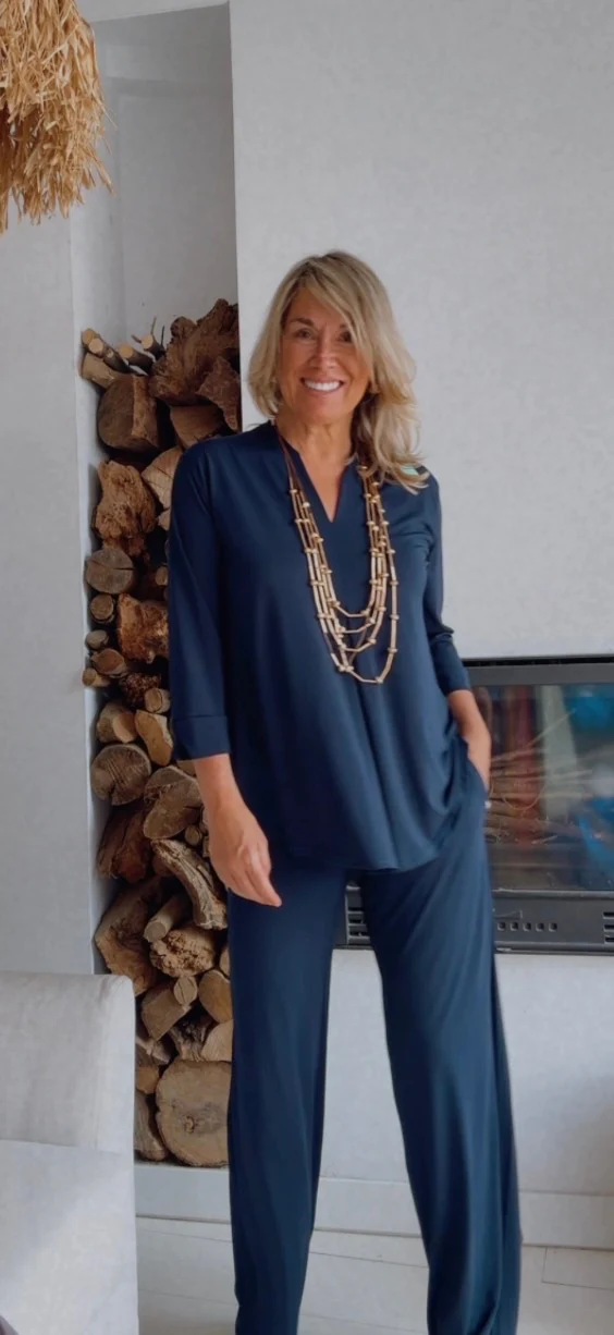 Pantalón Marta marino - Image 6