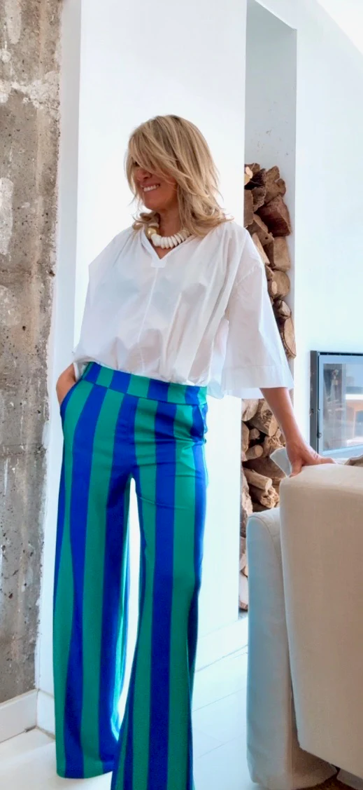 Pantalón Jimena azul - Image 2