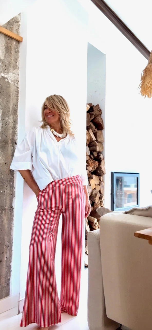 Pantalón Jimena rojo - Image 2