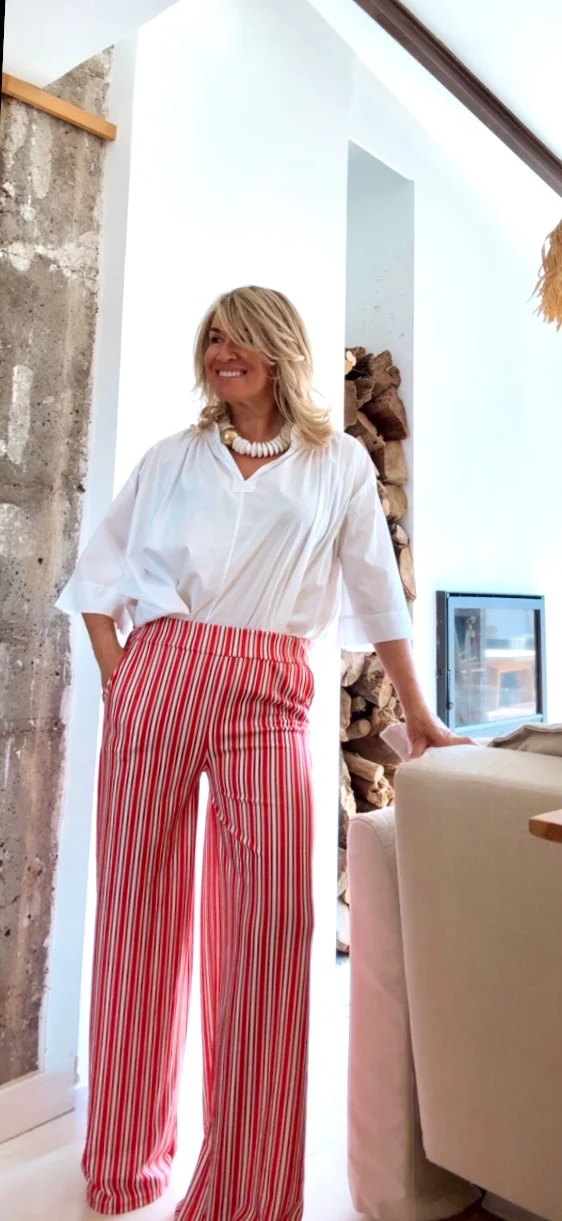 Pantalón Jimena rojo - Image 3